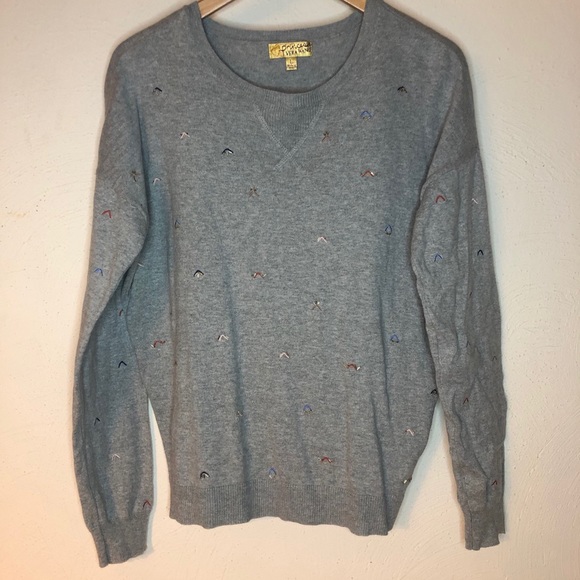 Vera Wang Beaded Sweater - Picture 3 of 5